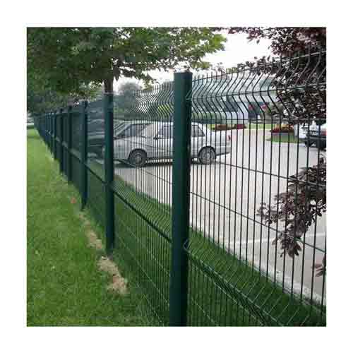 Bending Welded PVC Coated Iron Clear 3d Curvy Galvanized Welded Wire Mesh Garden Fence